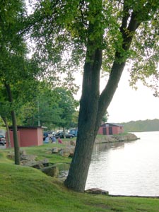 "Lake at Belleville" - 
      Click to enlarge