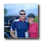 Matt & Emily's first Wednesday Night Ride